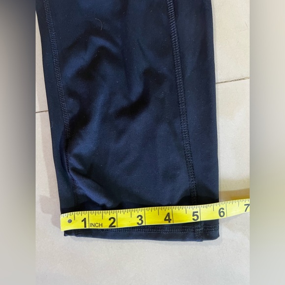 RBX Leggings Capri 3/4 Length Black High Waisted Pockets - Picture 9 of 16